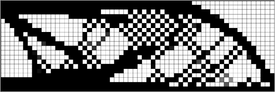 Checkerboarding occurring in an MBB Beam